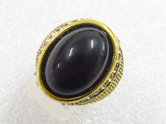 COLORED STONE FASHION RING / JP SIZE 18
